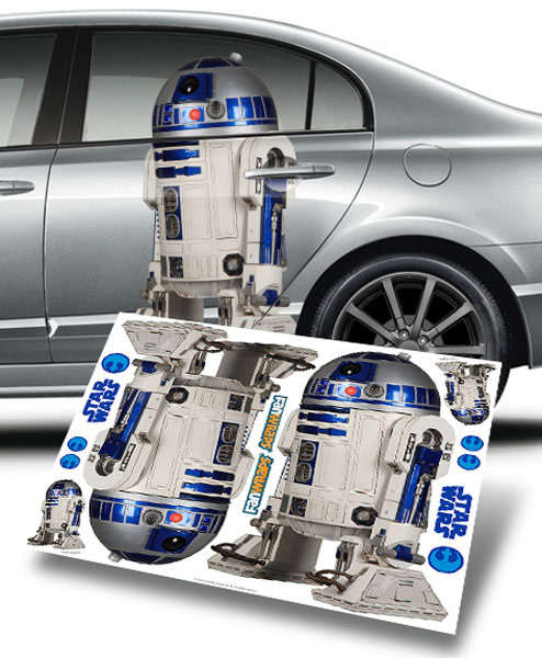 Sticker Voiture R2-D2