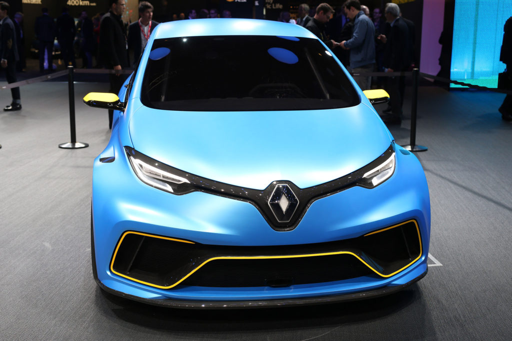 Voiture Renault Zoé Sport Concept