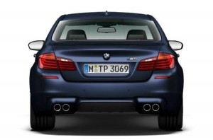 Face arrière de la future BMW M5 2014