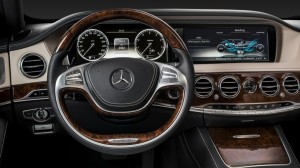 Tableau de bord de la Nouvelle Mercedes Classe S