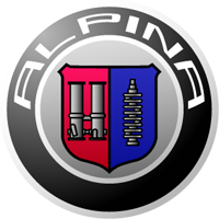 Illustration du logo du préparateur auto Alpina