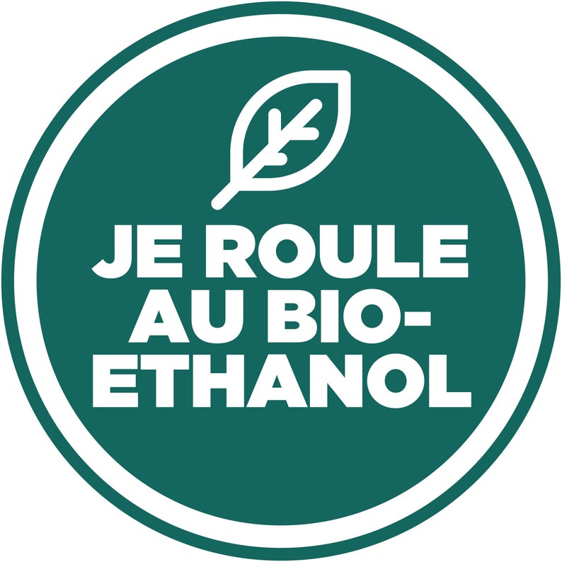 Sticker bioéthanol