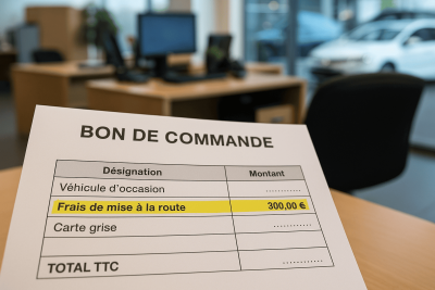 Voiture d’occasion : qu’est ce que les frais de mise à la route ?