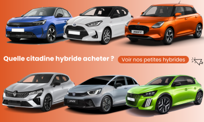 Quelle petite citadine hybride acheter ?