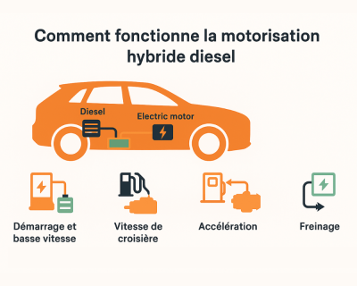 Voiture hybride diesel : Tout savoir