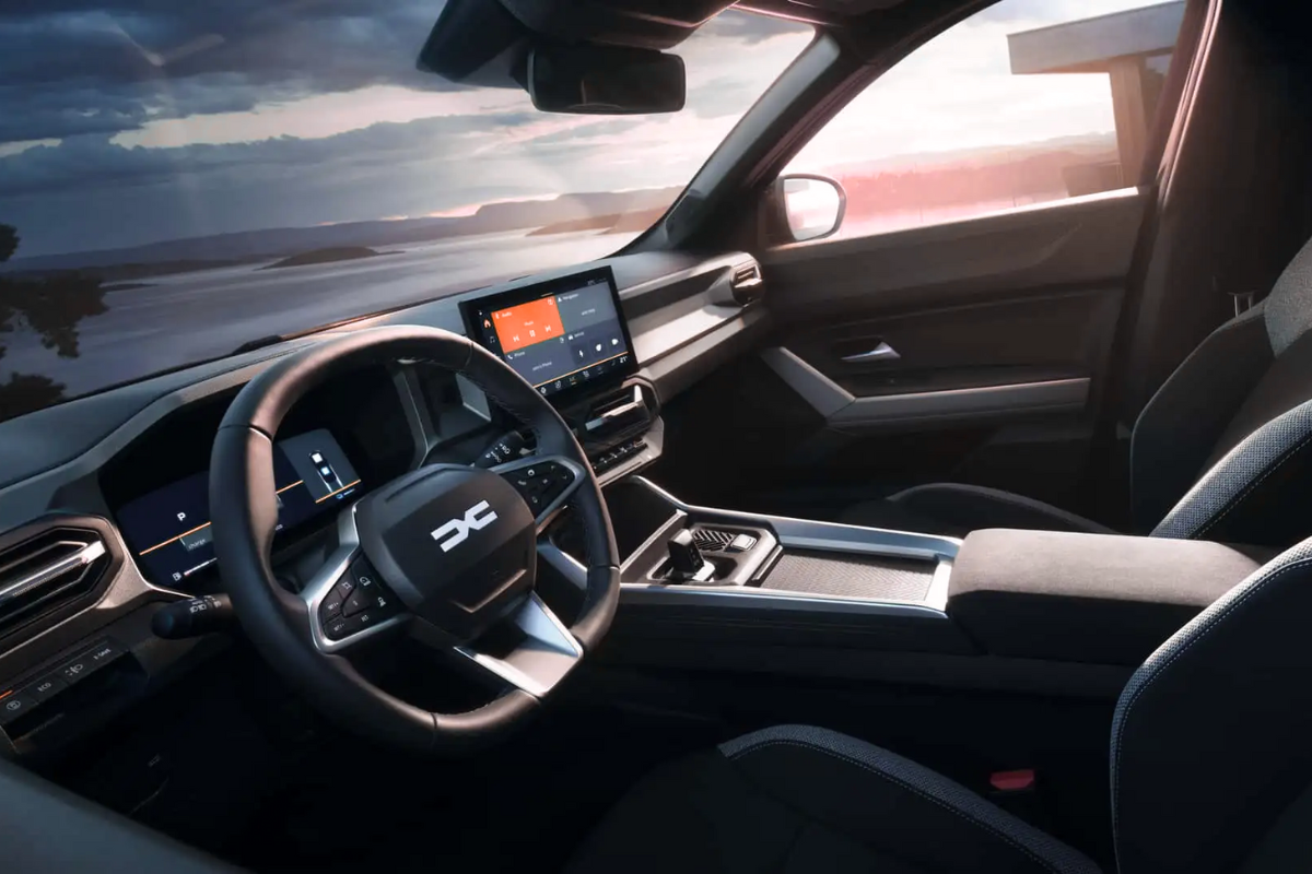 Intérieur du Dacia Bigster Hybrid-G 4X4