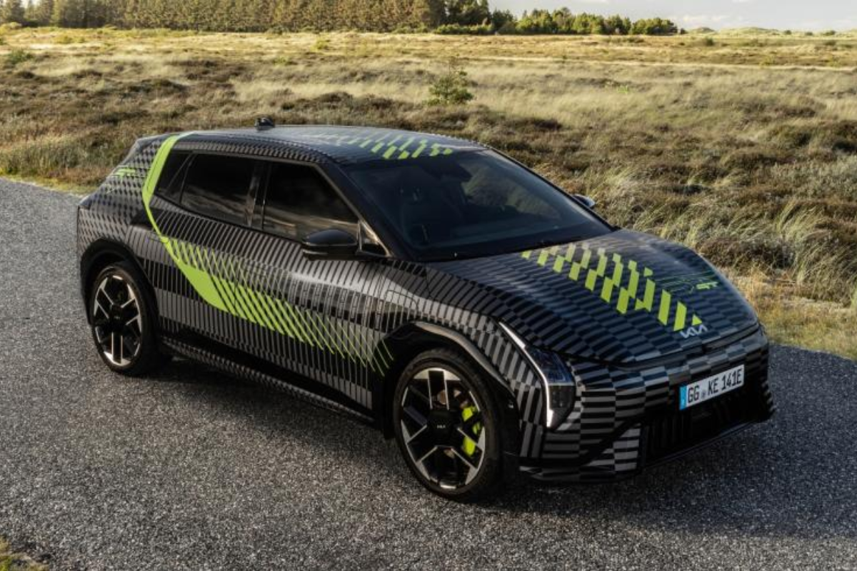 La Kia EV4 Fastback GT