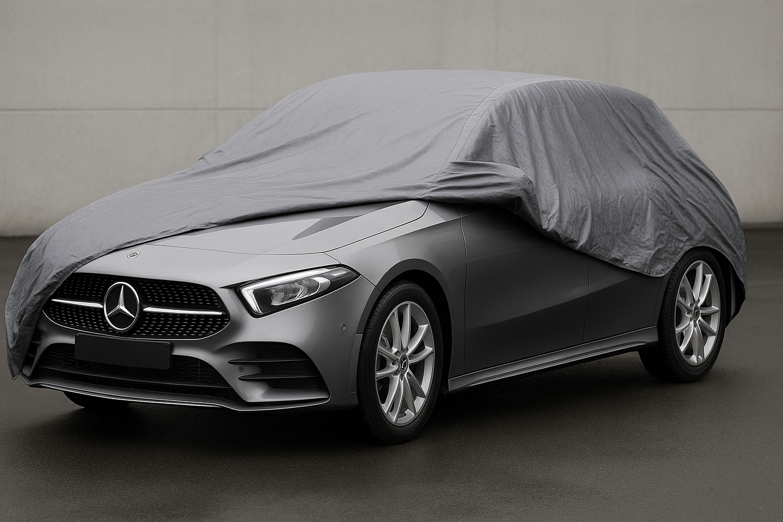 Mercedes Classe A Bâchée