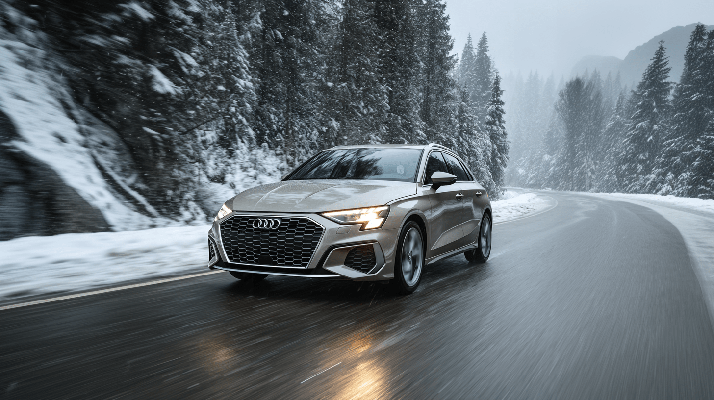 Audi A3 Sportback grise