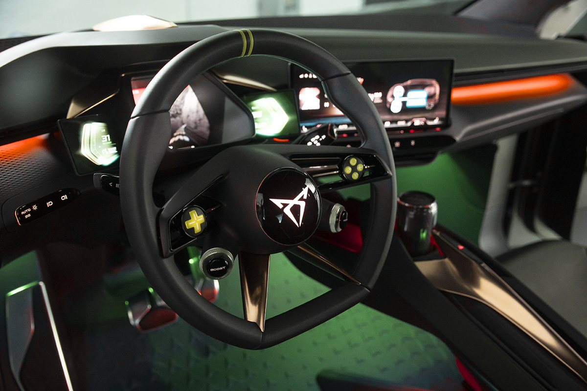 Intérieur de la Cupra Raval 2026