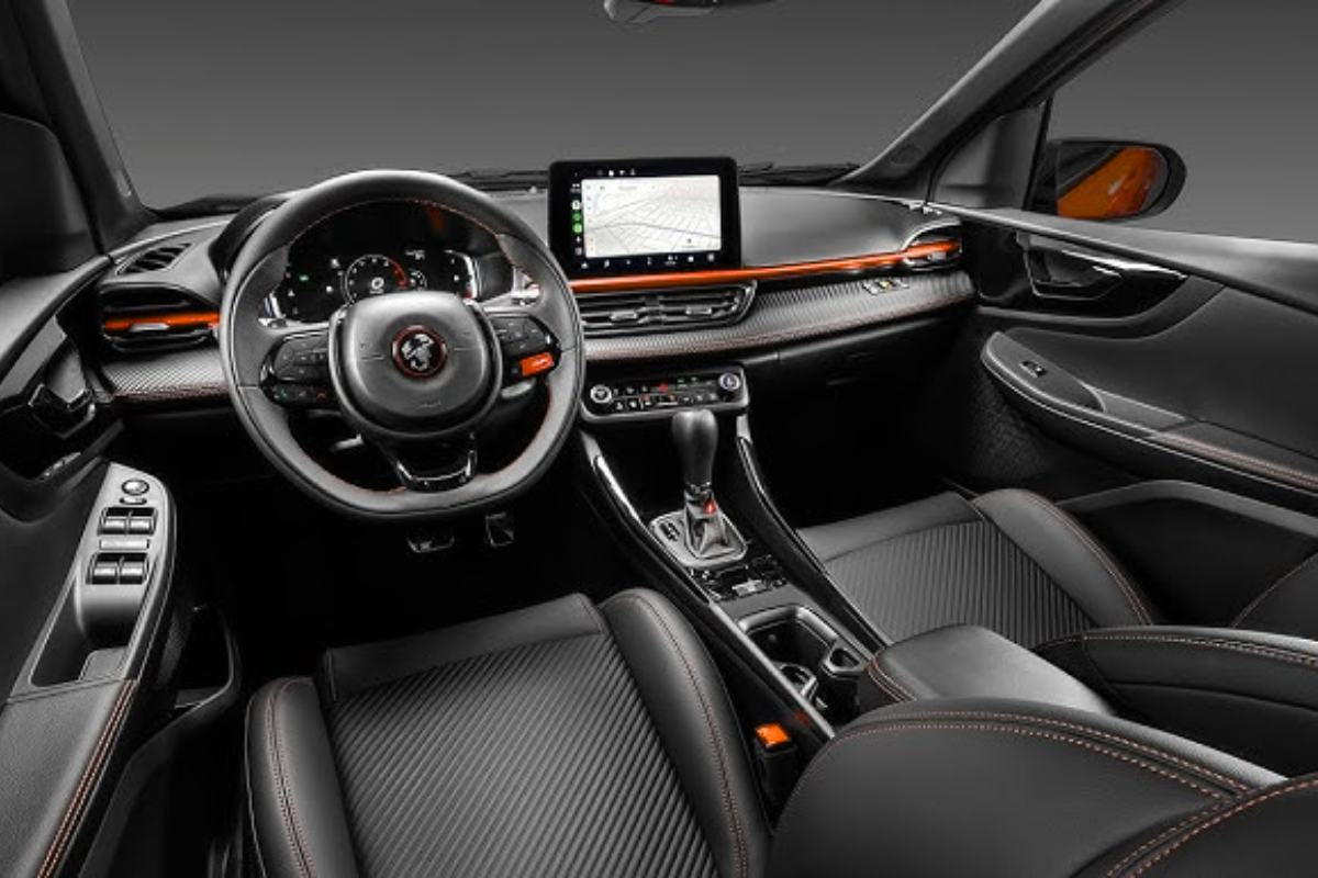 Intérieur de la Fiat Fastback