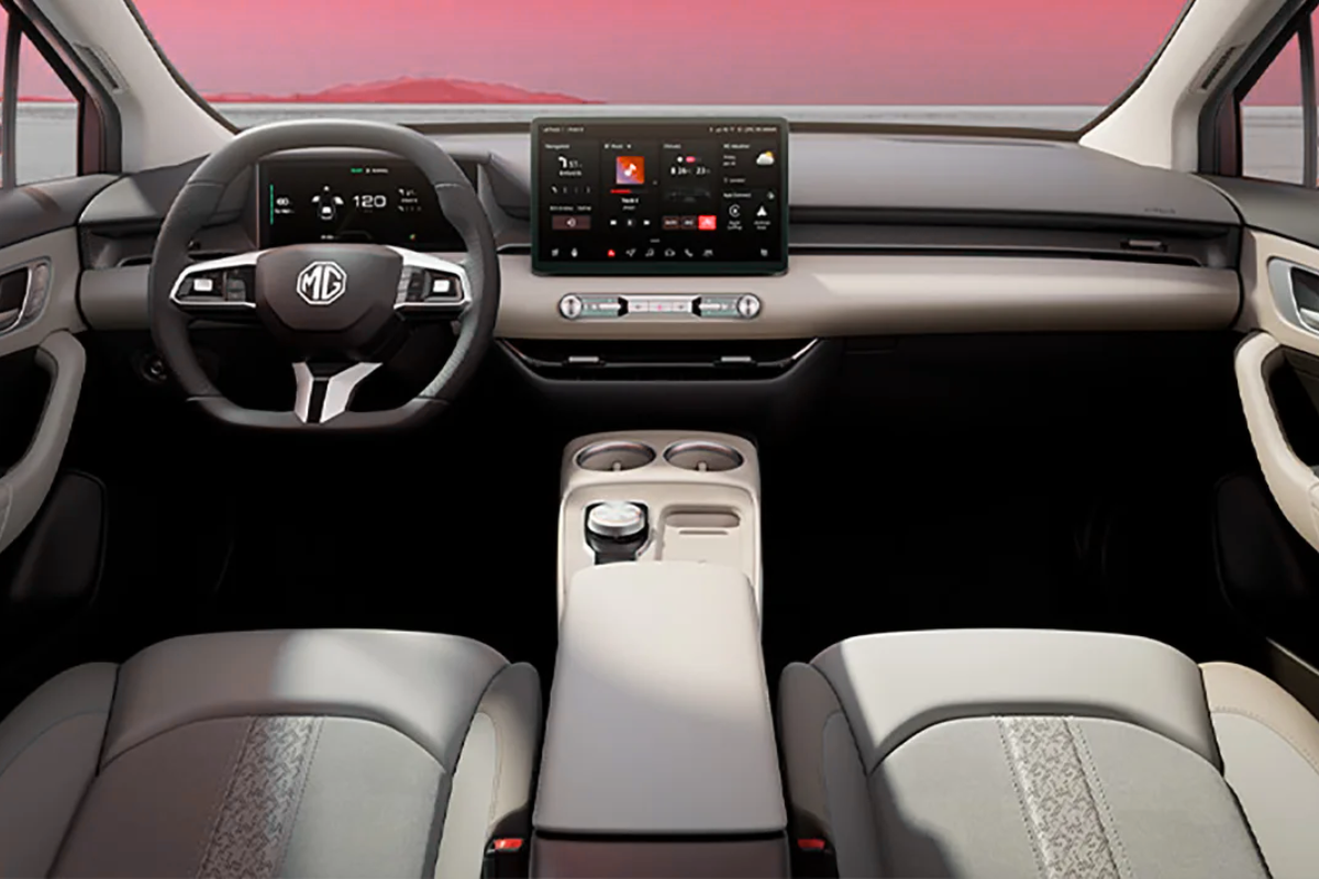 Intérieur de la MG4 Urban