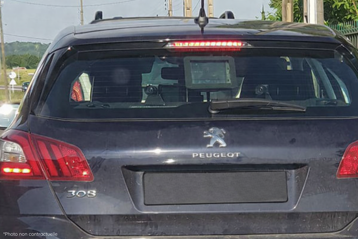Peugeot 308 radar privatisés