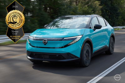 La Nissan Leaf 2026 : Révolution verte élue voiture de l’année
