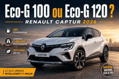 Quelle Renault Captur GPL choisir en 2026 ?